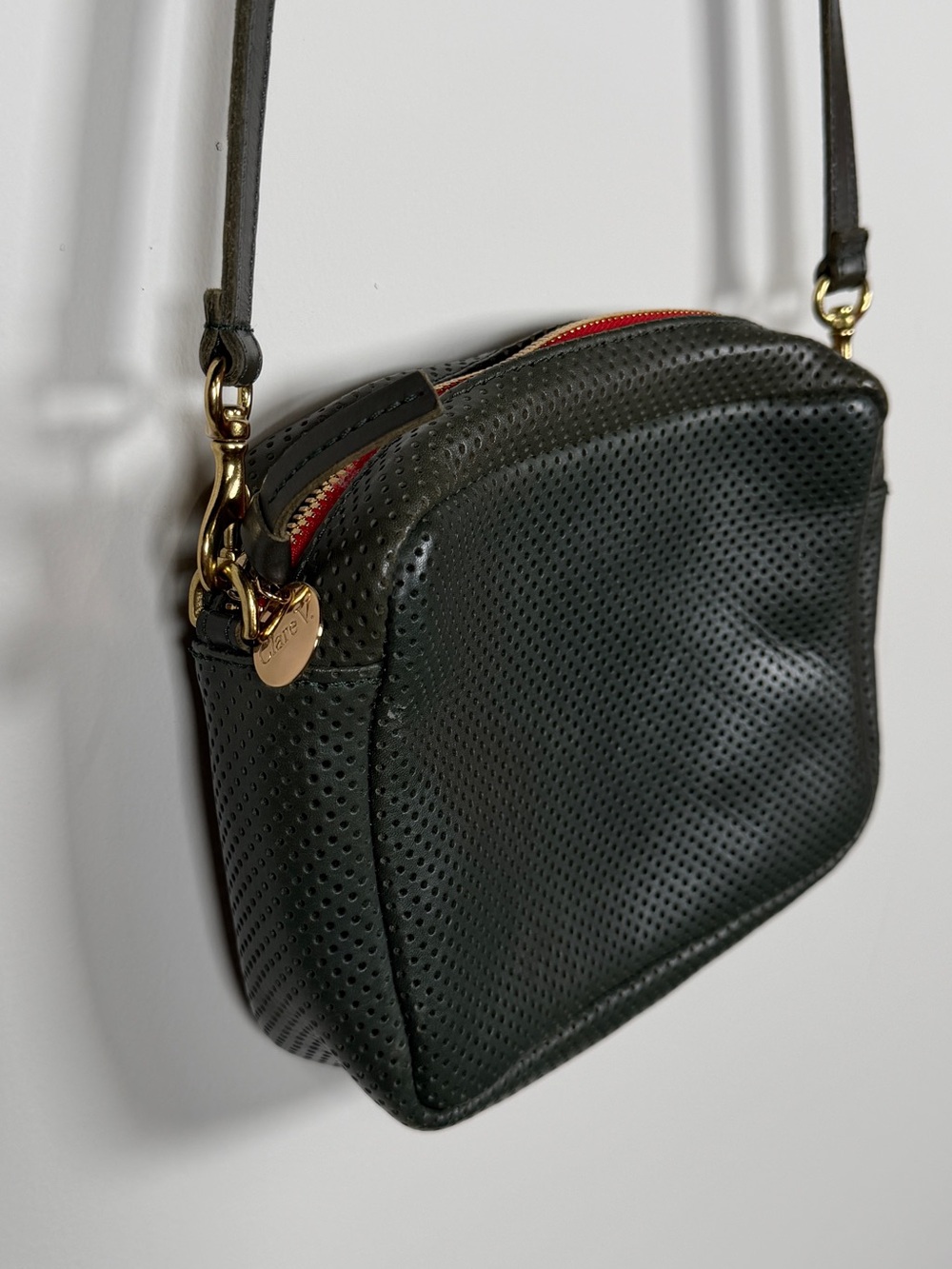 Clare V Olive Green Midi Sac